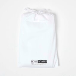Rackhams Cotton Cot Bed Fitted Sheets 400 Thread Count, 2 Pack - Cream - thumbnail 6
