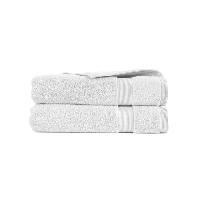 Rackhams 100% Cotton, 750gsm Hand Towel (Pack of 2) - White - 2 - Hand Towel - image 1