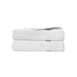 Rackhams 100% Cotton, 750gsm Hand Towel (Pack of 2) - White - 2 - Hand Towel - thumbnail 1