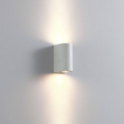 Rackhams 10 Watt White Up and Down Outside Wall Light - thumbnail 2