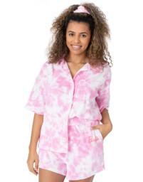 Rackhams Barbie Womens Pink 3 Piece Towelling Co-ord - XXX-Large - thumbnail 1