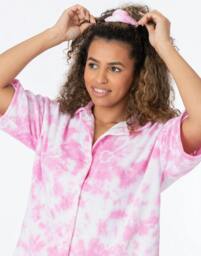 Rackhams Barbie Womens Pink 3 Piece Towelling Co-ord - XXX-Large - thumbnail 4