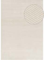 Rackhams Carmel Cream Striped Rug - 6010 - 160X230 cm - thumbnail 1
