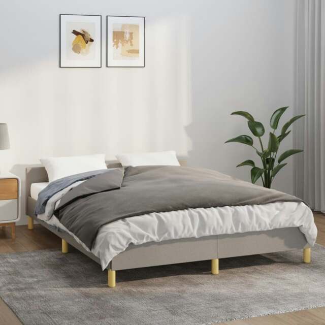 Rackhams Weighted Blanket with Cover Grey 140x200 cm 6 kg Fabric