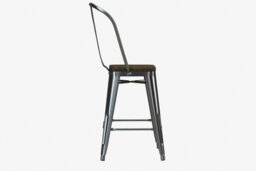 Rackhams Luxor Counter Stool in Metal Copper - 2 pieces - Copper - thumbnail 5