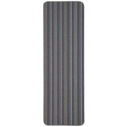 Rackhams Stockholm Lead/Light Blue Washable Mat - 57X90 cm - thumbnail 6