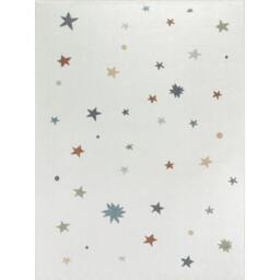 Rackhams Lillian-Kids Beige Orange Green Grey Washable Rug for Children's Rooms - 160cm_diameter - thumbnail 3