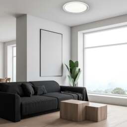 Rackhams Layla Stylish White Ceiling Lamp 66W Led Dimmable With Invluded Remote Shade Designed To Give The Effect Of A Starry Sky