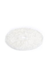 Rackhams 90cm White Christmas Tree Skirt Long Fur Xmas Tree Base Cover  for Christmas Home, Party - White - thumbnail 5