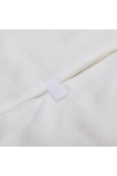 Rackhams 90cm White Christmas Tree Skirt Long Fur Xmas Tree Base Cover  for Christmas Home, Party - White - thumbnail 4