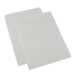 Rackhams Brushed Cotton Fitted Cot Sheet Pair 100% Cotton - White - 70 x 140 cm