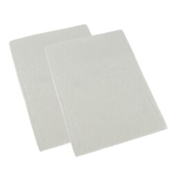 Rackhams Brushed Cotton Fitted Cot Sheet Pair 100% Cotton - White - 70 x 140 cm - thumbnail 5