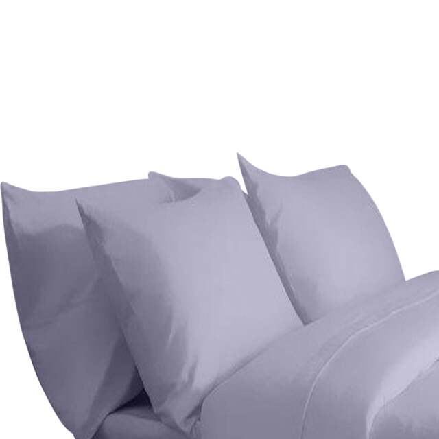 Rackhams Brushed Cotton Housewife Pillowcase (Pair) - Heather - One Size - Heather - 100% Brushed Cotton - image 1