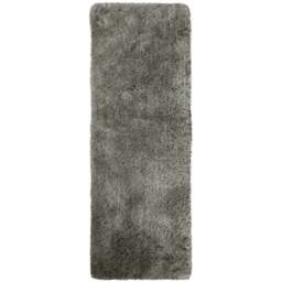 Rackhams Soft Washable Grey Shaggy Rug - SA-04 - 67X180 cm - thumbnail 1