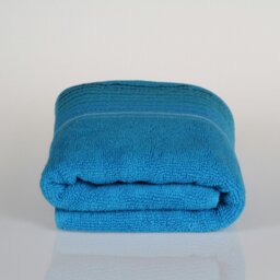 Rackhams Cotton Towel Set - 450 GSM - Hand & Bath Towels - Ultra Soft & Absorbent - Turquoise - Cotton - 1 - Turquoise - thumbnail 5