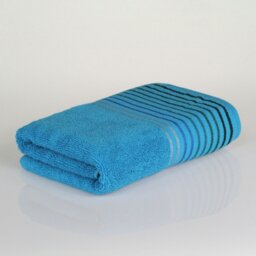 Rackhams Cotton Towel Set - 450 GSM - Hand & Bath Towels - Ultra Soft & Absorbent - Turquoise - Cotton - 1 - Turquoise - thumbnail 4