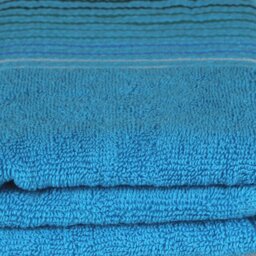 Rackhams Cotton Towel Set - 450 GSM - Hand & Bath Towels - Ultra Soft & Absorbent - Turquoise - Cotton - 1 - Turquoise - thumbnail 2