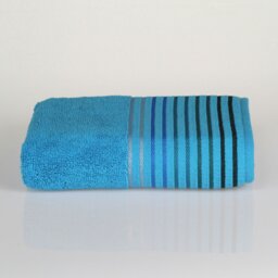 Rackhams Cotton Towel Set - 450 GSM - Hand & Bath Towels - Ultra Soft & Absorbent - Turquoise - Cotton - 1 - Turquoise - thumbnail 3
