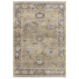 Rackhams Jasper JA06 Traditonal Yellow Rug - 160x240cm