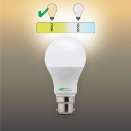 Rackhams B22 Bayonet LED GLS 8.1W Energy Saving Light Bulbs - Pack of 3 - thumbnail 3
