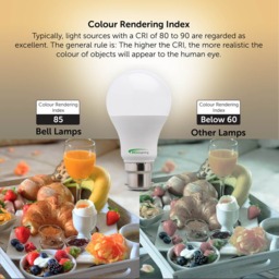 Rackhams B22 Bayonet LED GLS 8.1W Energy Saving Light Bulbs - Pack of 3 - thumbnail 6