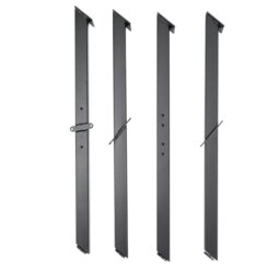 Rackhams 75cm L Criss Cross Metal Coffee Table Legs Replacement - thumbnail 4