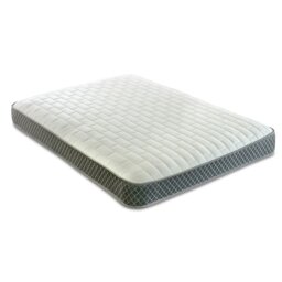 "Rackhams Memory Foam Hybrid Spring Mattress - 7.25"" Deep, Supportive Coil Spring Core - Grey - 1 - 4ft6 Double Mattress (135cm x 190cm)" - thumbnail 2
