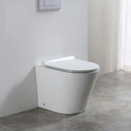 Rackhams Baku Back-to-Wall Toilet - thumbnail 1