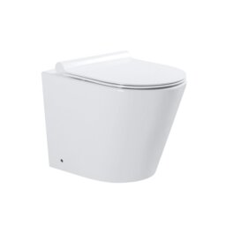 Rackhams Baku Back-to-Wall Toilet - thumbnail 3