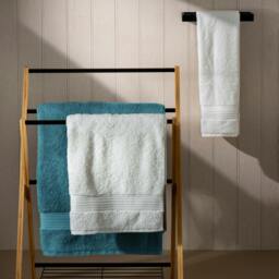 Rackhams Teal Egyptian Cotton Bath Sheet - Standard - Single - thumbnail 2