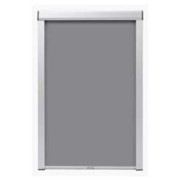 Rackhams Blackout Roller Blind Grey SK08 - thumbnail 3