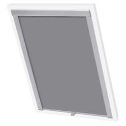Rackhams Blackout Roller Blind Grey SK08 - thumbnail 2
