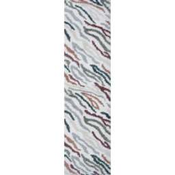 Rackhams Moodi Shaggy Multicolour Tidecrest Rug - 80X300 cm