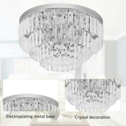 Rackhams 122 Crystallite Ceiling Chandelier - thumbnail 4