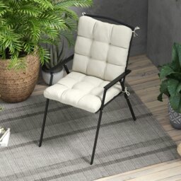 Rackhams Garden Back Chair Cushion Patio Seat Cushion Pad Outdoor & Indoor Use - thumbnail 3