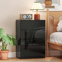Rackhams Bedroom Chest of Drawers, Drawers Dresser, Drawer Unit - Natural - 5 Drawers - thumbnail 2