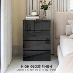 Rackhams Bedroom Chest of Drawers, Drawers Dresser, Drawer Unit - Natural - 5 Drawers - thumbnail 6
