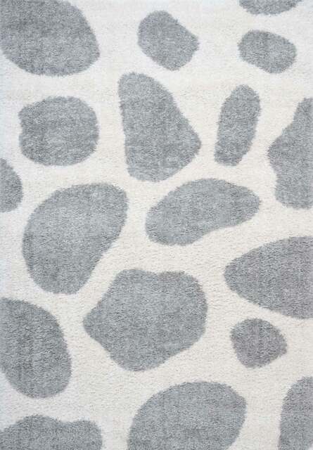 Rackhams Moodi Shaggy Grey Tarn Rug - 200X290 cm - image 1