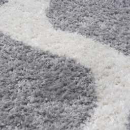 Rackhams Moodi Shaggy Grey Tarn Rug - 200X290 cm - thumbnail 3