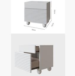 Rackhams Maria Bruun Bedside Table - thumbnail 5