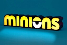 Rackhams Minions Officially Licensed Logo Light Desk Lamp Bedroom Light USB or Battery Powered - Plastic - 1 - Yellow - thumbnail 5