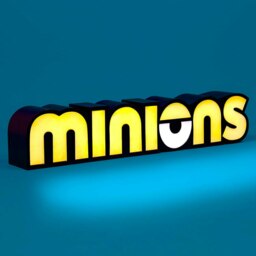 Rackhams Minions Officially Licensed Logo Light Desk Lamp Bedroom Light USB or Battery Powered - Plastic - 1 - Yellow - thumbnail 4
