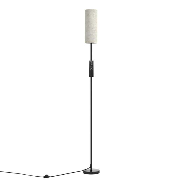Rackhams Led Floor Lamp Bedside Light Dimmable Remote & Foot Switch Bulb Included - image 1