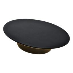 Rackhams Modern Circular Halo LED Wall Lighting Fitting in Matte Sand Black - thumbnail 2