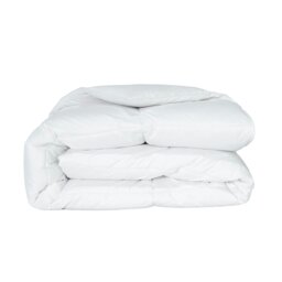 Rackhams Naturals Duck Feather & Down All Year Round Duvet - 10.5 Tog - White - Double - White - thumbnail 2