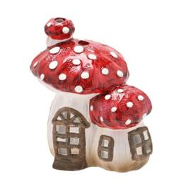 Rackhams Multi Toadstool Cottage Candle Holder - thumbnail 2