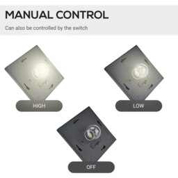 Rackhams Outdoor Garden Solar Light with Base Energy-efficient IP44 Dimmable - thumbnail 5