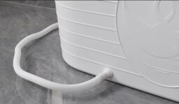 Rackhams Bathtub Adults Freestanding Bath for Hot Bath and Ice Bath for Small Bathroom White - thumbnail 5