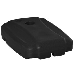 Rackhams Parasol Base, Water and Sand Filled, Up to 75kg, Portable Umbrella Stand Weights for Cantilever Banana Parasol with Wheels, Black - thumbnail 6