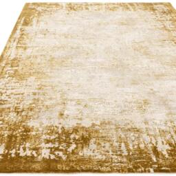 Rackhams Kuza Border Gold Rug - 200x290cm - thumbnail 3